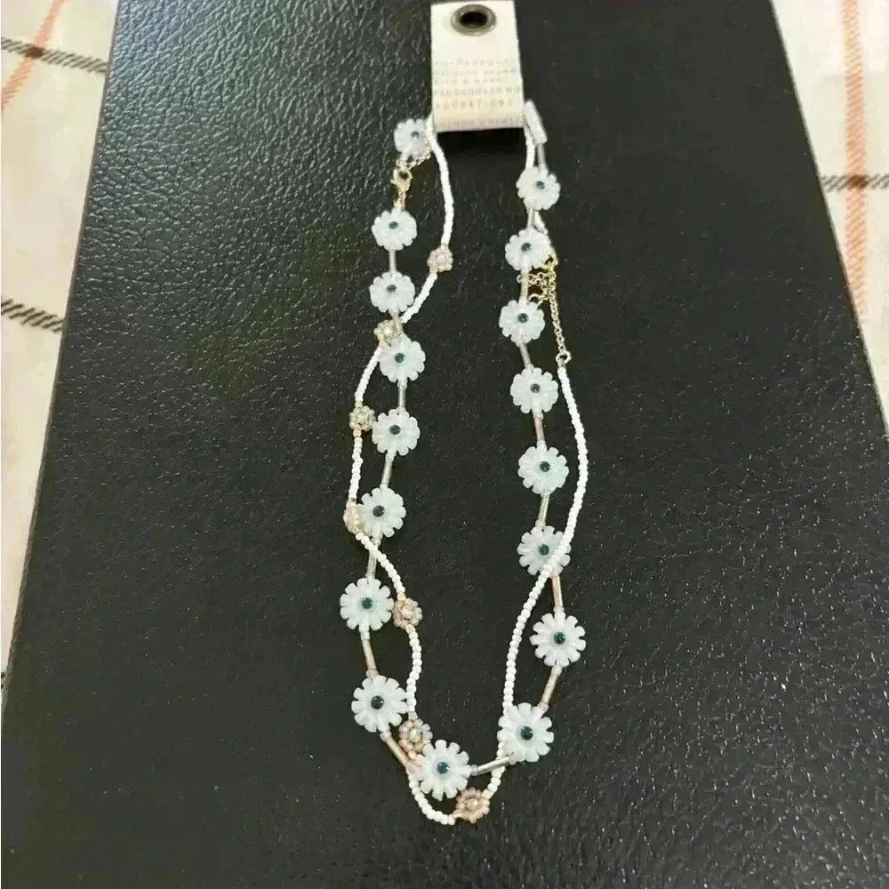 Anthropologie double necklace NWT